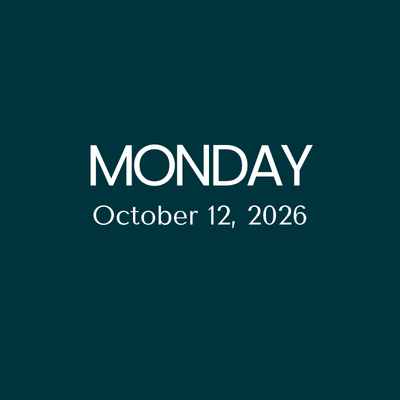 900 Square Feet Newsletter October 12, 2026