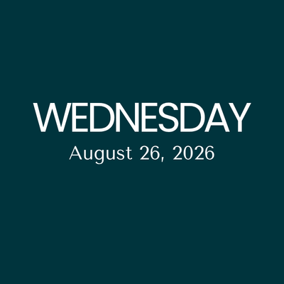 900 Square Feet Newsletter August 25, 2026