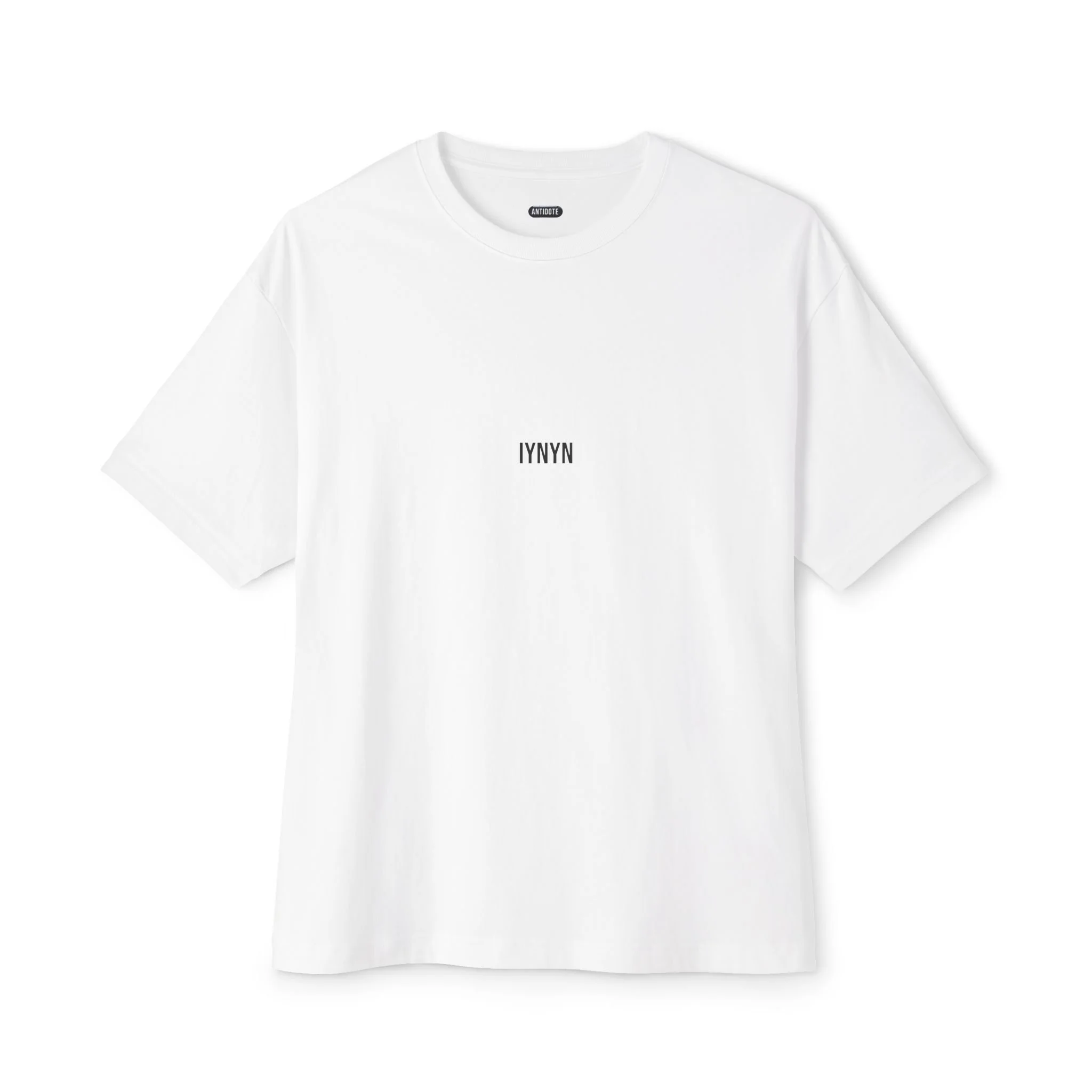 "IYNYN" Oversized Boxy Tee