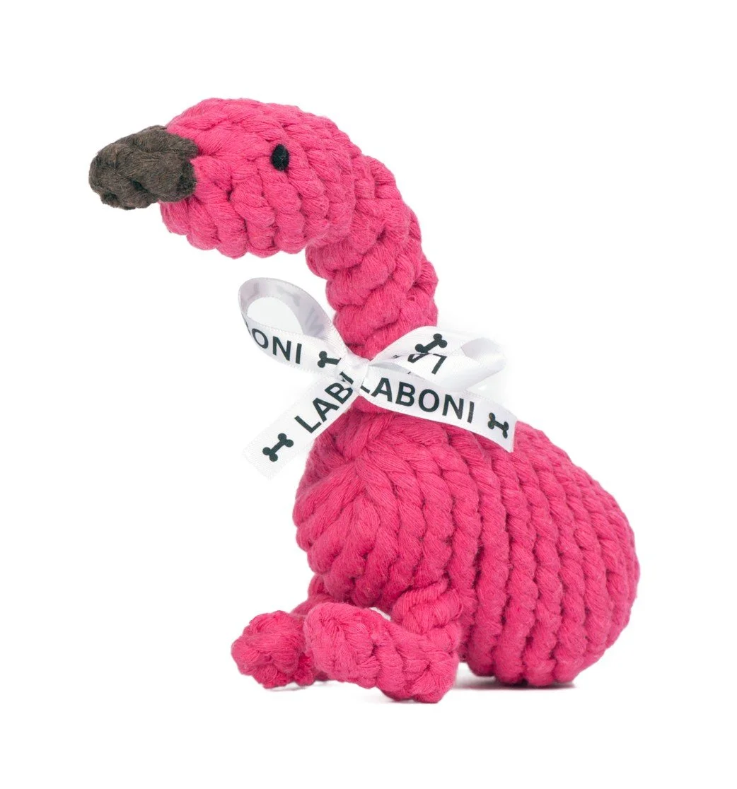 franzi flamingo - chew toy
