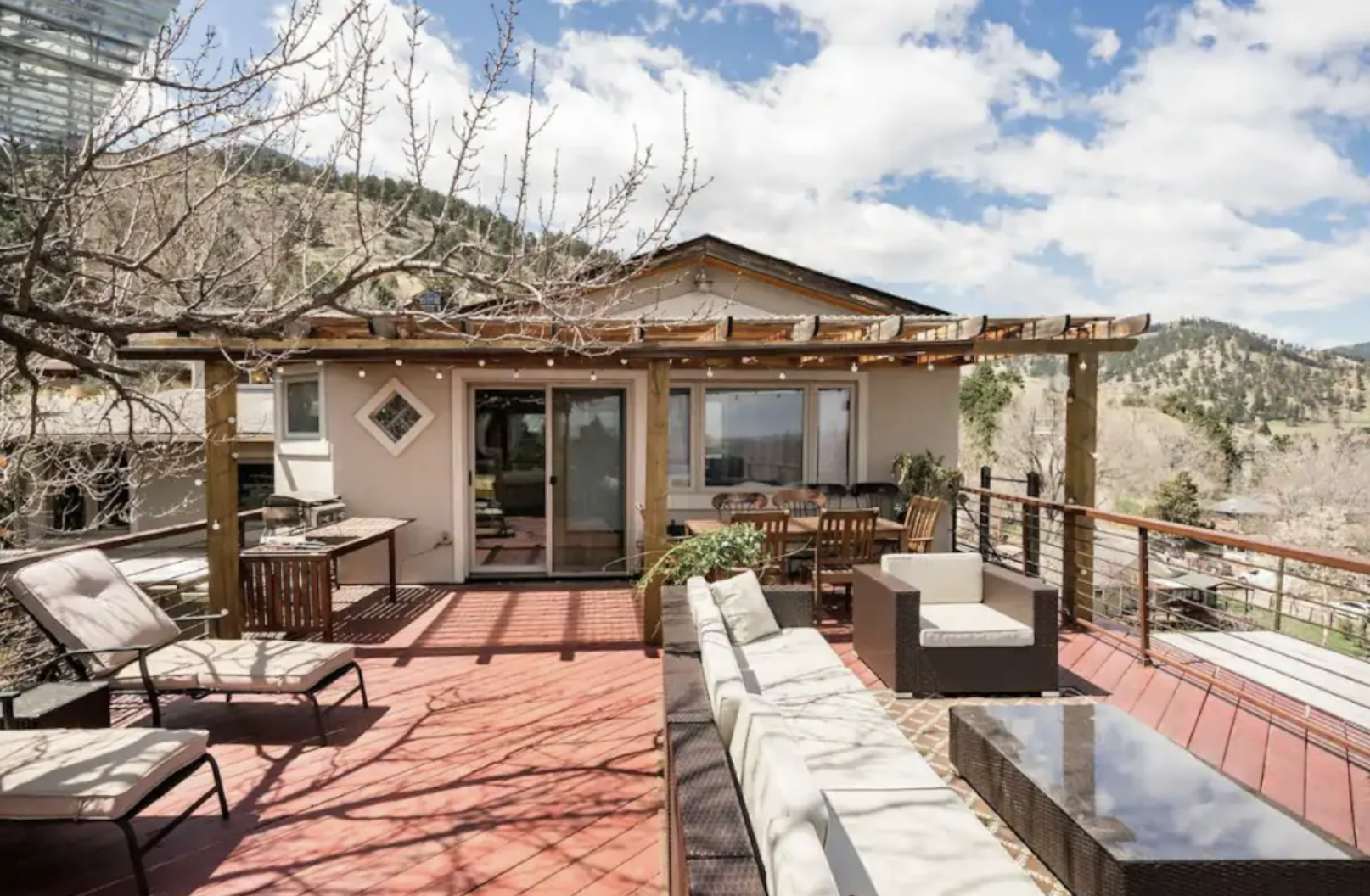 Rental home wedding elopement boulder colorado