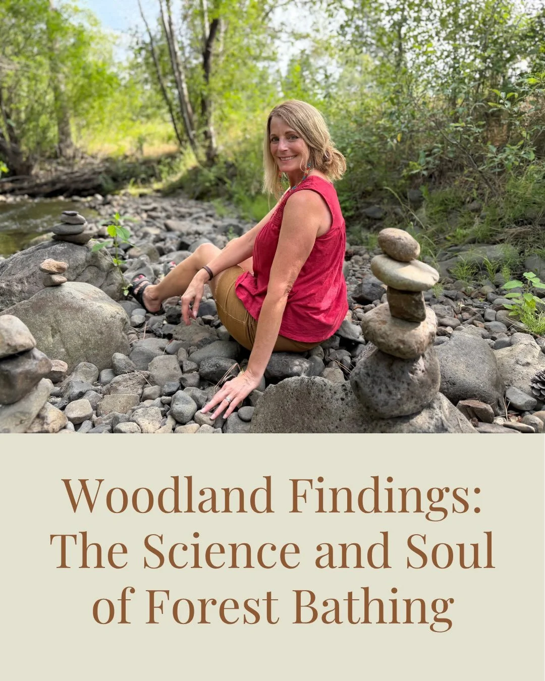 In honor of World Mental Health Day, I&rsquo;m sharing a story about how nature has a way of grounding us and helping us see things differently.

When I first heard about forest bathing sessions on the outskirts of Ellensburg, WA, my reaction was: &l