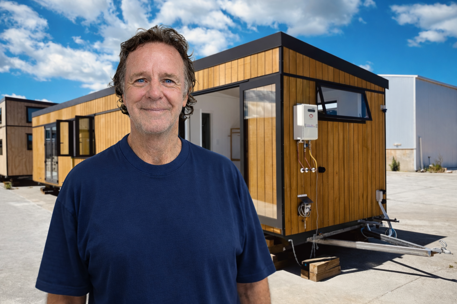 Alan & a Little Ruru 12x3m single storey