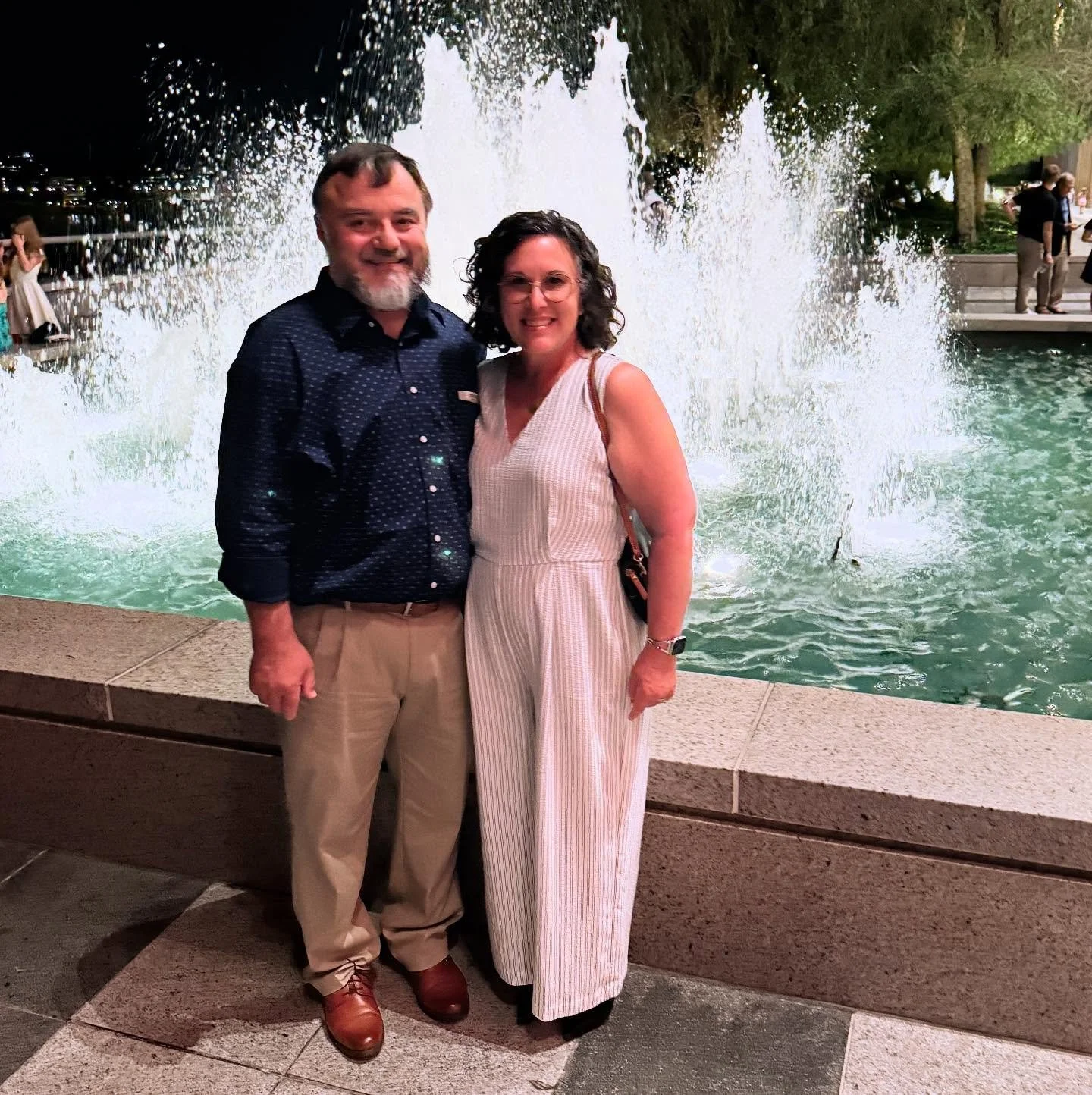 Date night at the Kennedy Center to hear Lindsey Stirling and the National Symphony Orchestra! 🥰