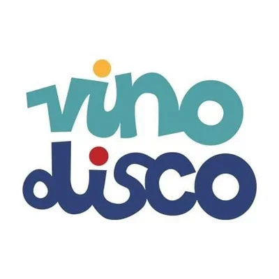 vino disco social text