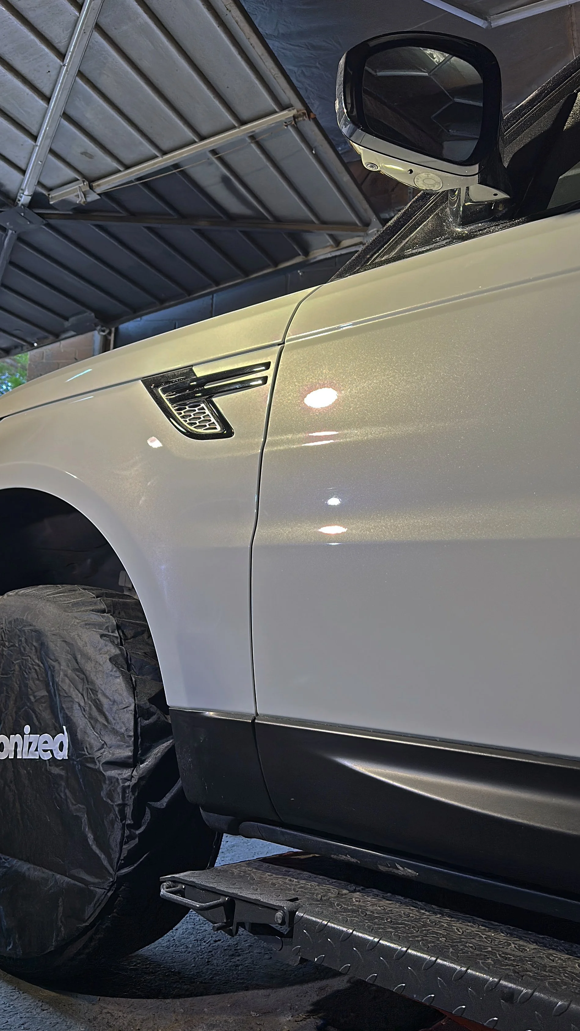 Paint enhancement Worthing – before and after swirl removal