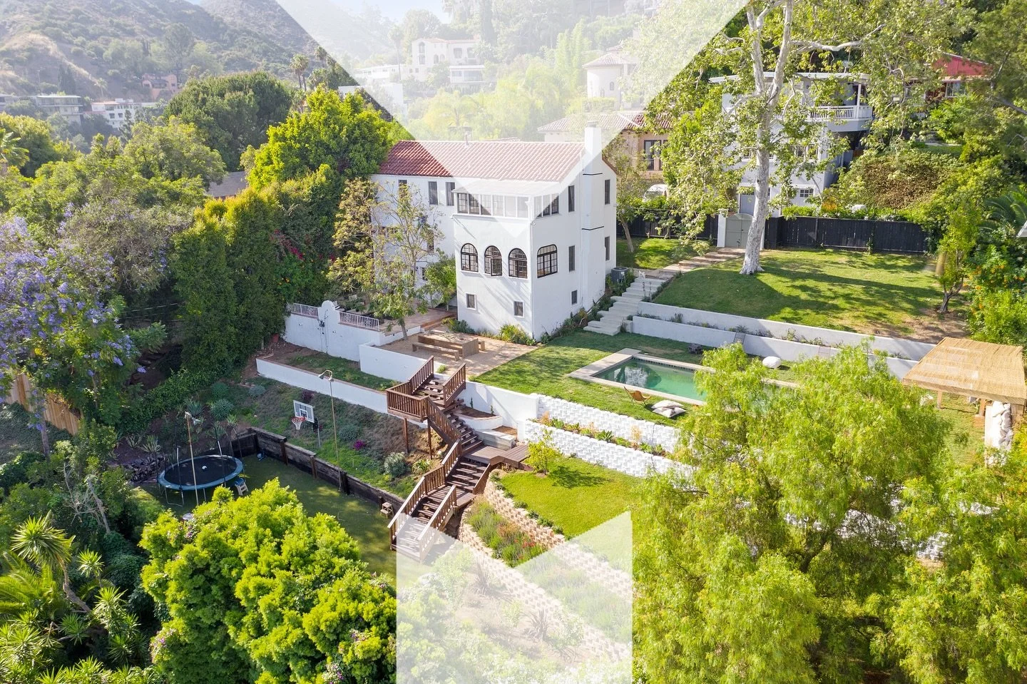 NEW LISTING 
6402 Ivarene Ave - Hollywood Hills 
✨ Historic Hollywoodland Retreat | For Lease ✨
A rare 1923 Spanish escape set on a double view lot — where timeless design meets California living. Recently renovated while preserving its origi