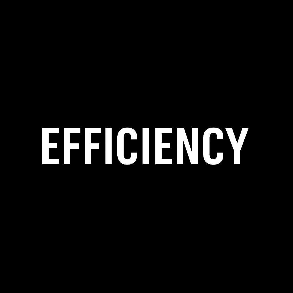 Efficiency