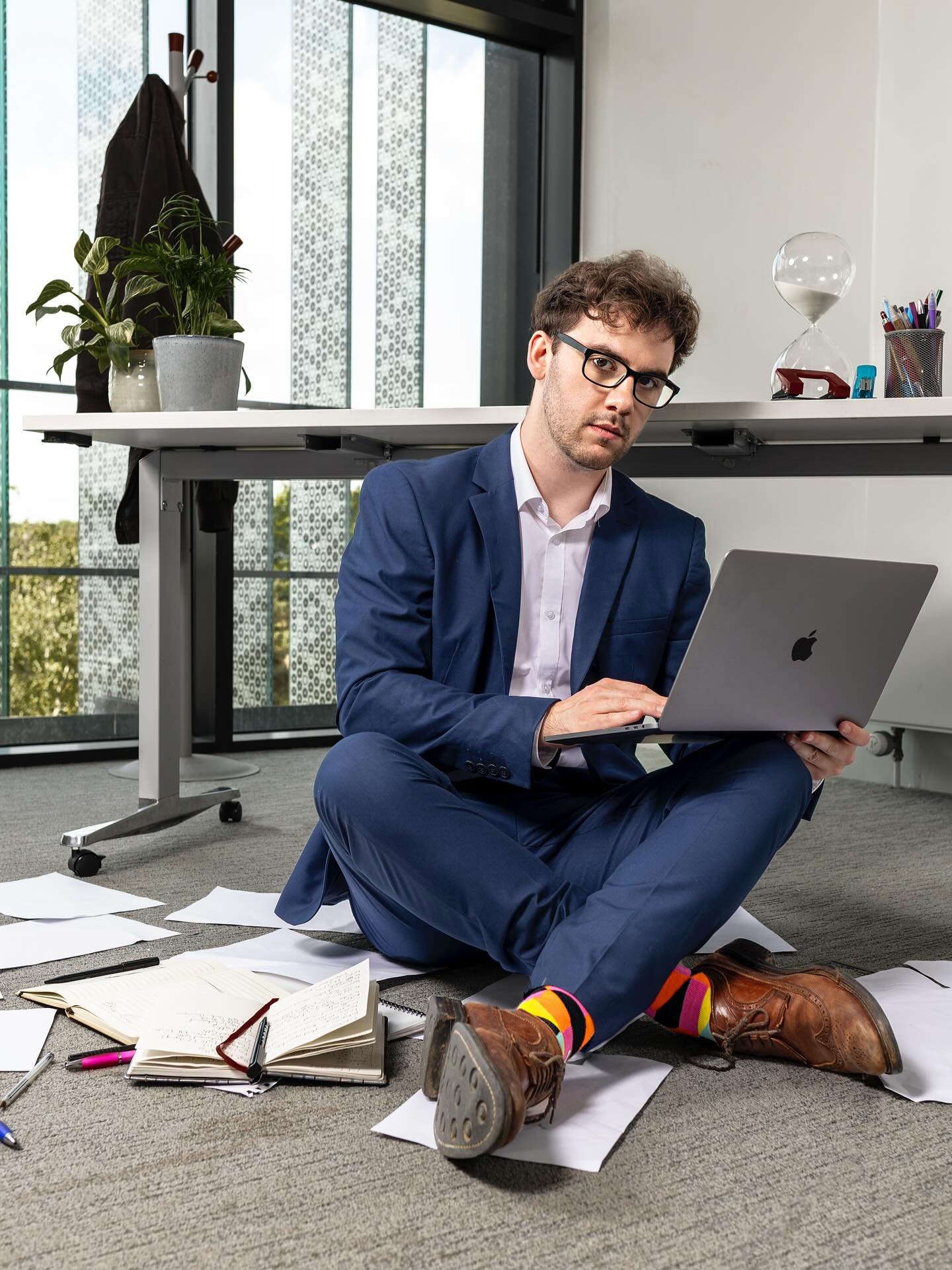 Campaign for @myoddballs showcasing their sock range