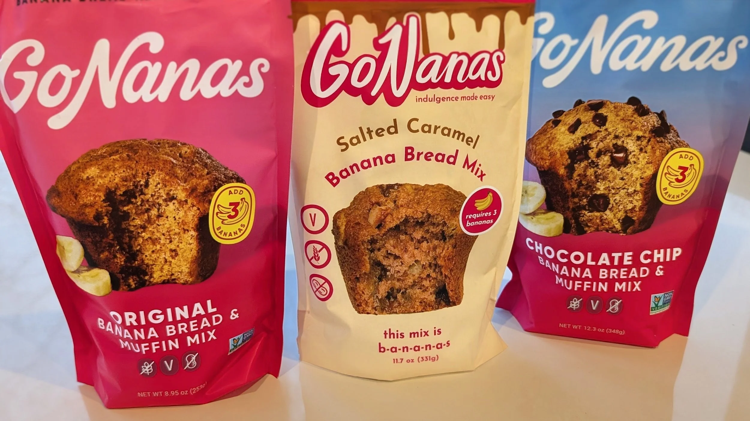 🩺 Today’s Patient: Go Nanas Salted Caramel Banana Bread &amp; Muffin Mix