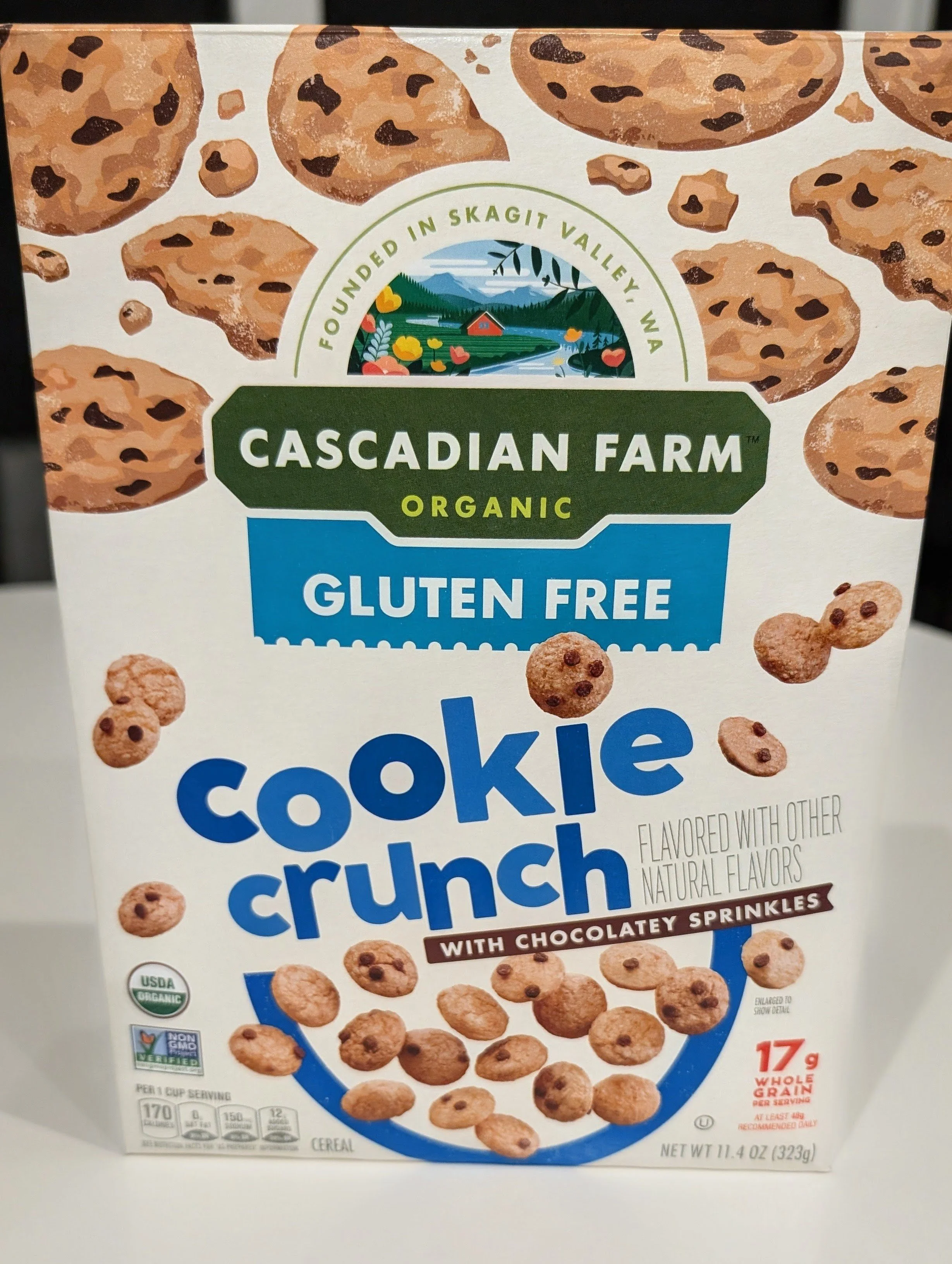 🩺 Today’s Patient: Cascadian Farm Organic Gluten-Free Sprinkle Cookie Crunch