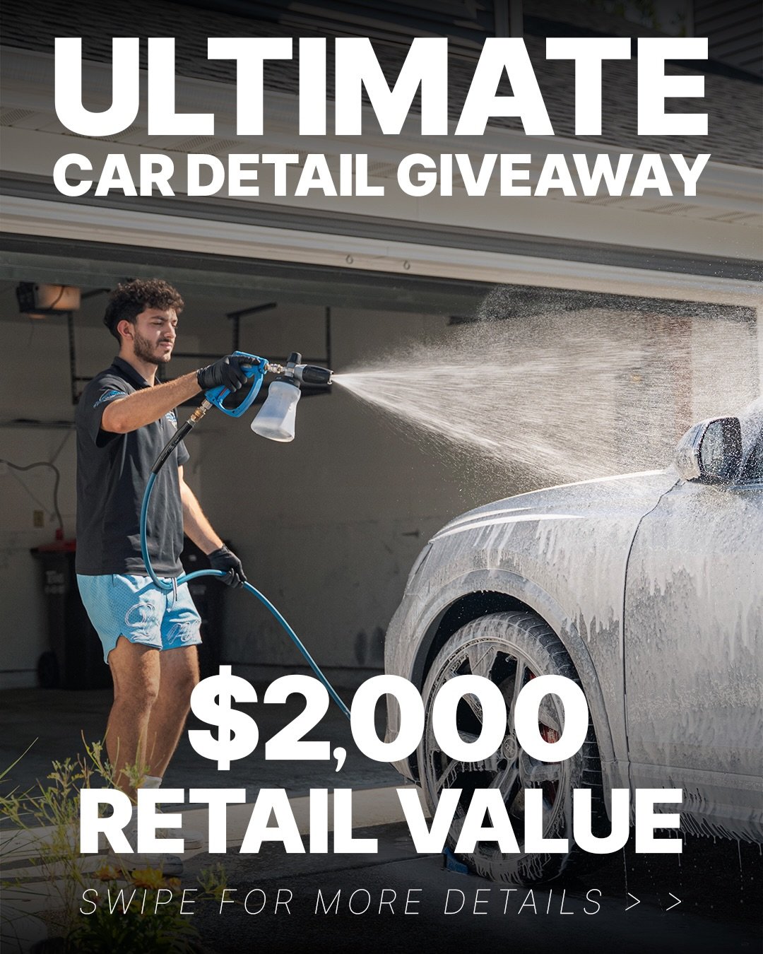 🚨 5,000 FOLLOWER GIVEAWAY 🚨

To celebrate hitting 5,000 followers, we&rsquo;re giving away THREE FREE DETAILS to three lucky winners.

🥇 1st Place &mdash; Full Car Transformation ($2,000+ Value) 
✨ Interior &amp; Exterior Detail 
✨ Paint Correctio