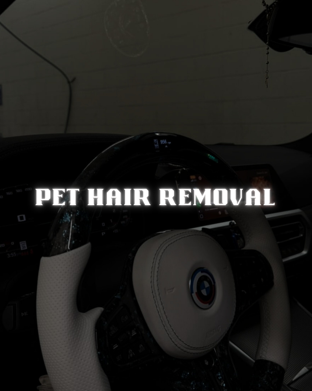 Pet hair can cling to seats and carpet long after a regular vacuum. We work through the interior to remove embedded hair and leave your cabin cleaner and more comfortable.