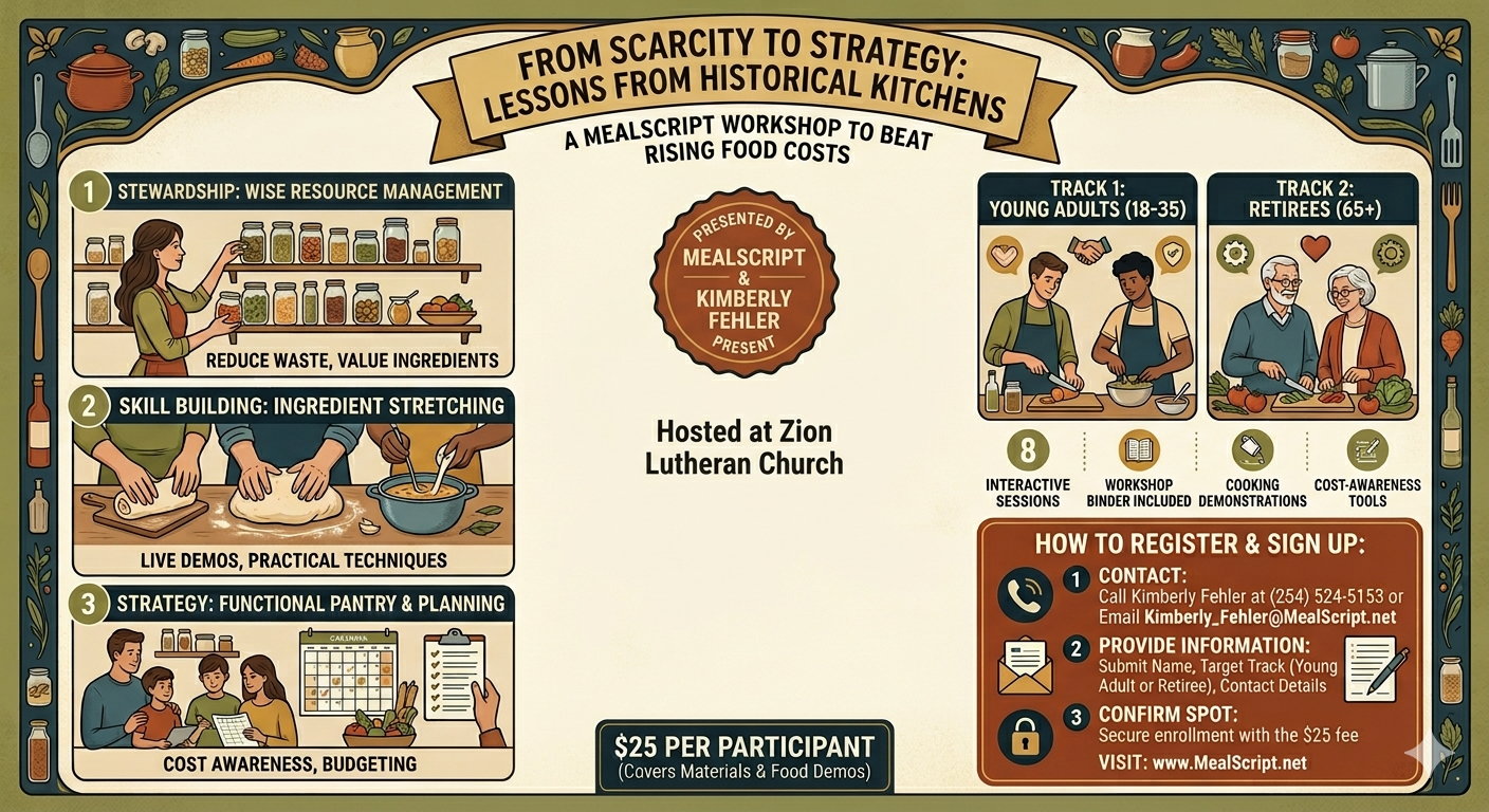 MealScript Cooking Masterclass: Survival Architecture