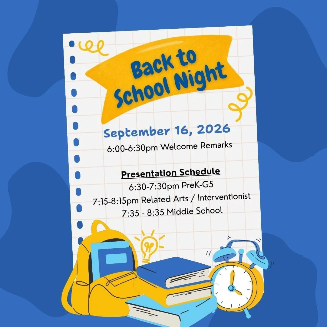 Back to School Night is tomorrow! 🍎 Join us Wednesday, September 16th at 6 PM. Stop by the AHSA table to see what we're up to and enter to win some prizes!
