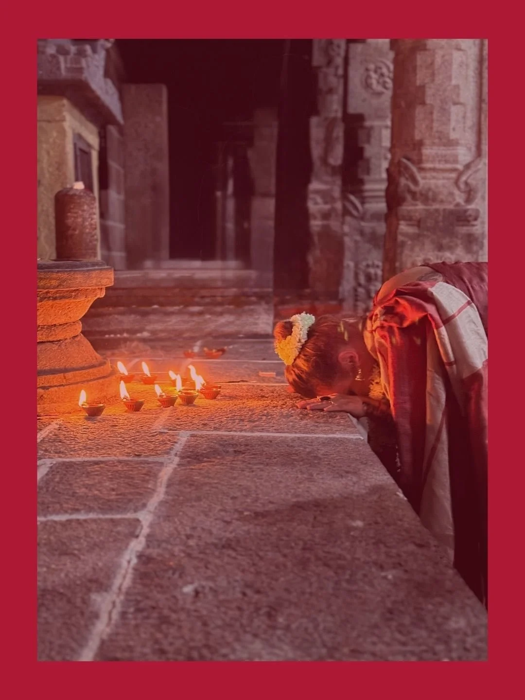 Oh Maa 
I can't express the magnitude of gratitude I feel for the past weeks of Yatra. I needed to have this extended Satsang to recalibrate. 

My teacher Maa Gyaan told us that the difference between faith and trust is that when you have faith you h