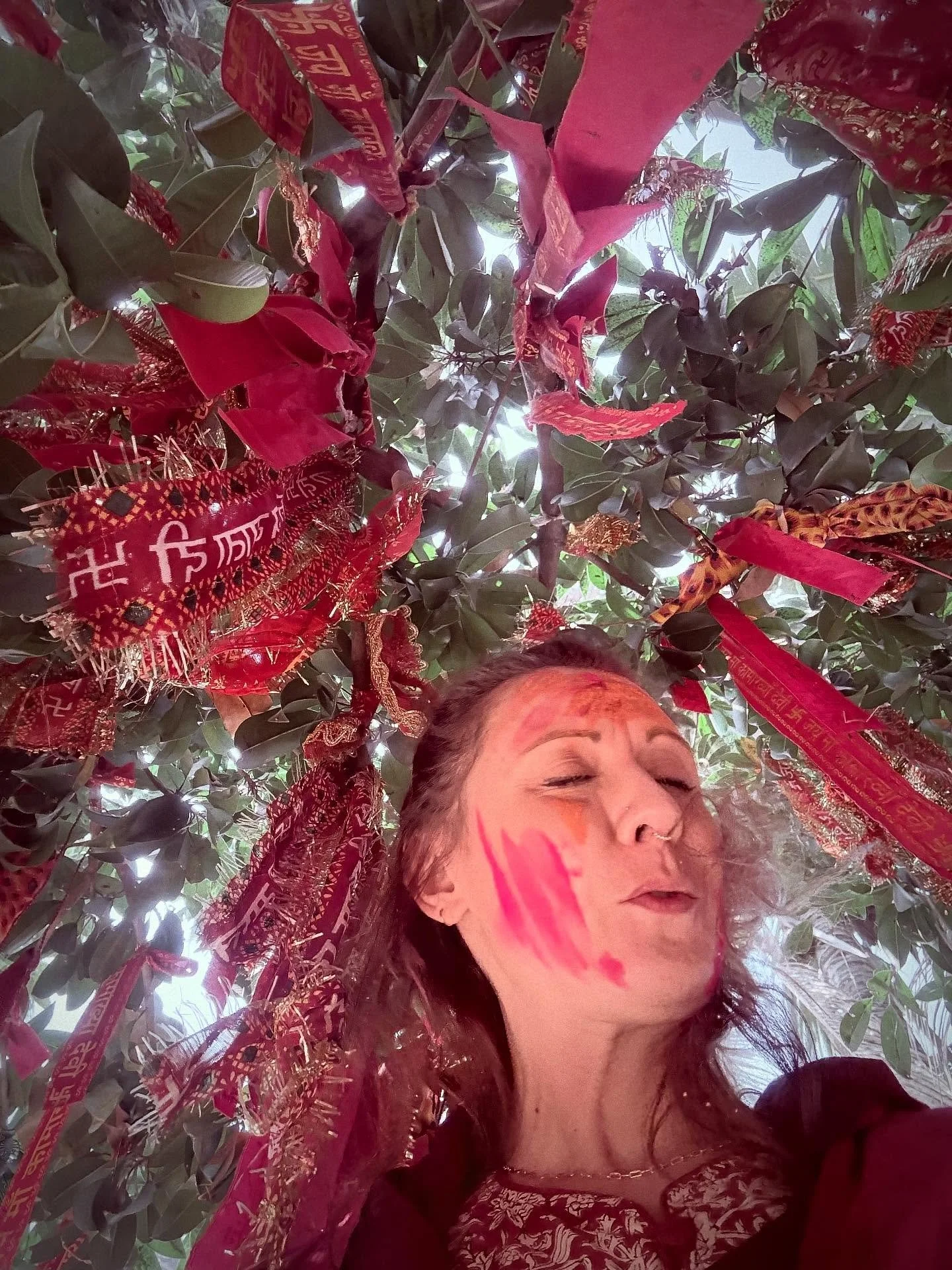 (3)
Umananda Maa 🦚 

Umanandas temple is cradled by the wide body of the Brahmaputra river. 
In contrary to the Shakti power at Kamakhya this is place manifests as  Shiva consciousness pole of the same polarity. 
They say this is where Shiva whisper