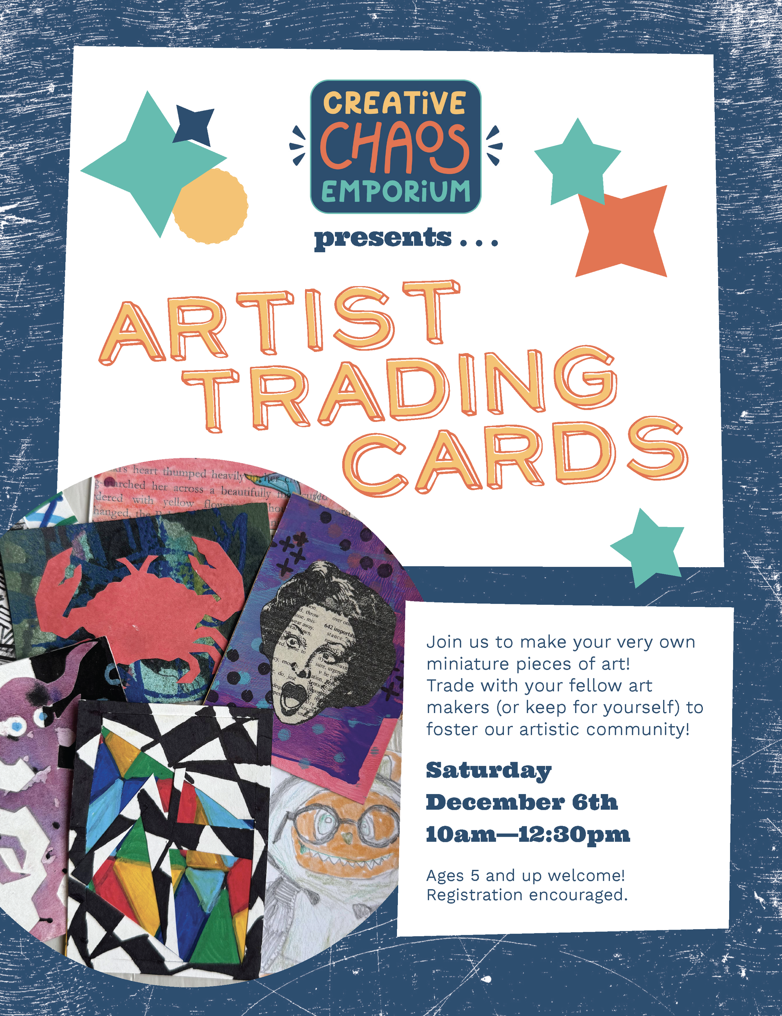 Artist Trading Cards with Creative Chaos Emporium!