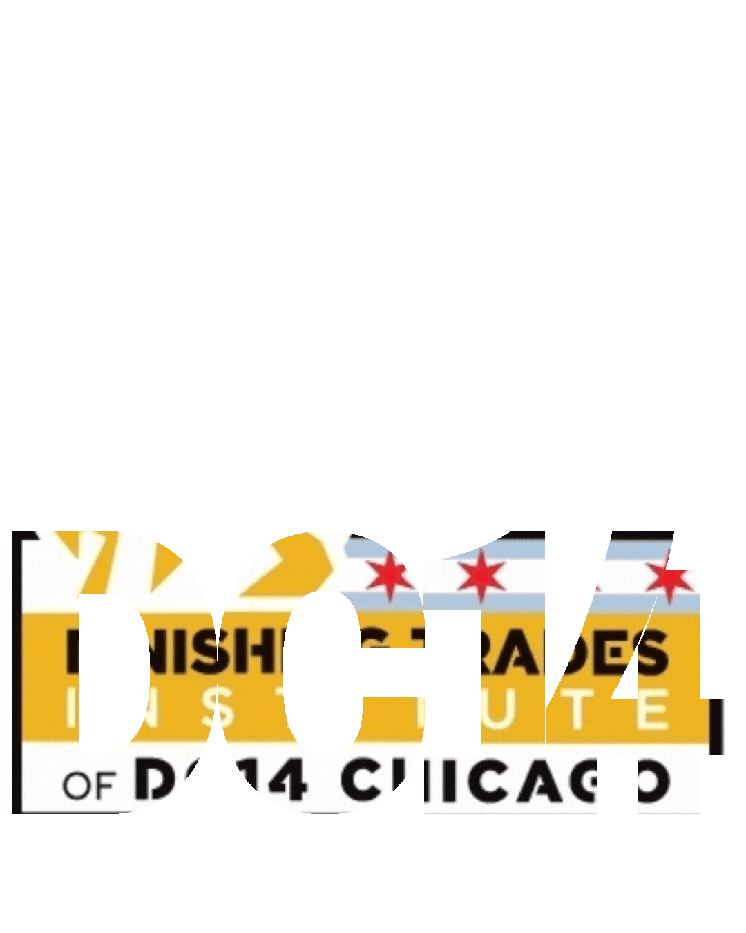 Text overlay with an orange background. The visible parts of the text include 'DCH' and part of a logo or sign with stars and the words 'DISH' and 'NOTER' visible.