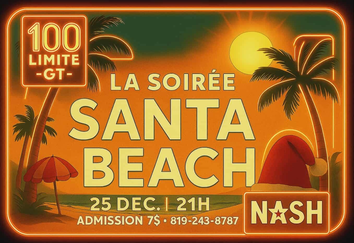 LA SOIRÉE SANTA BEACH