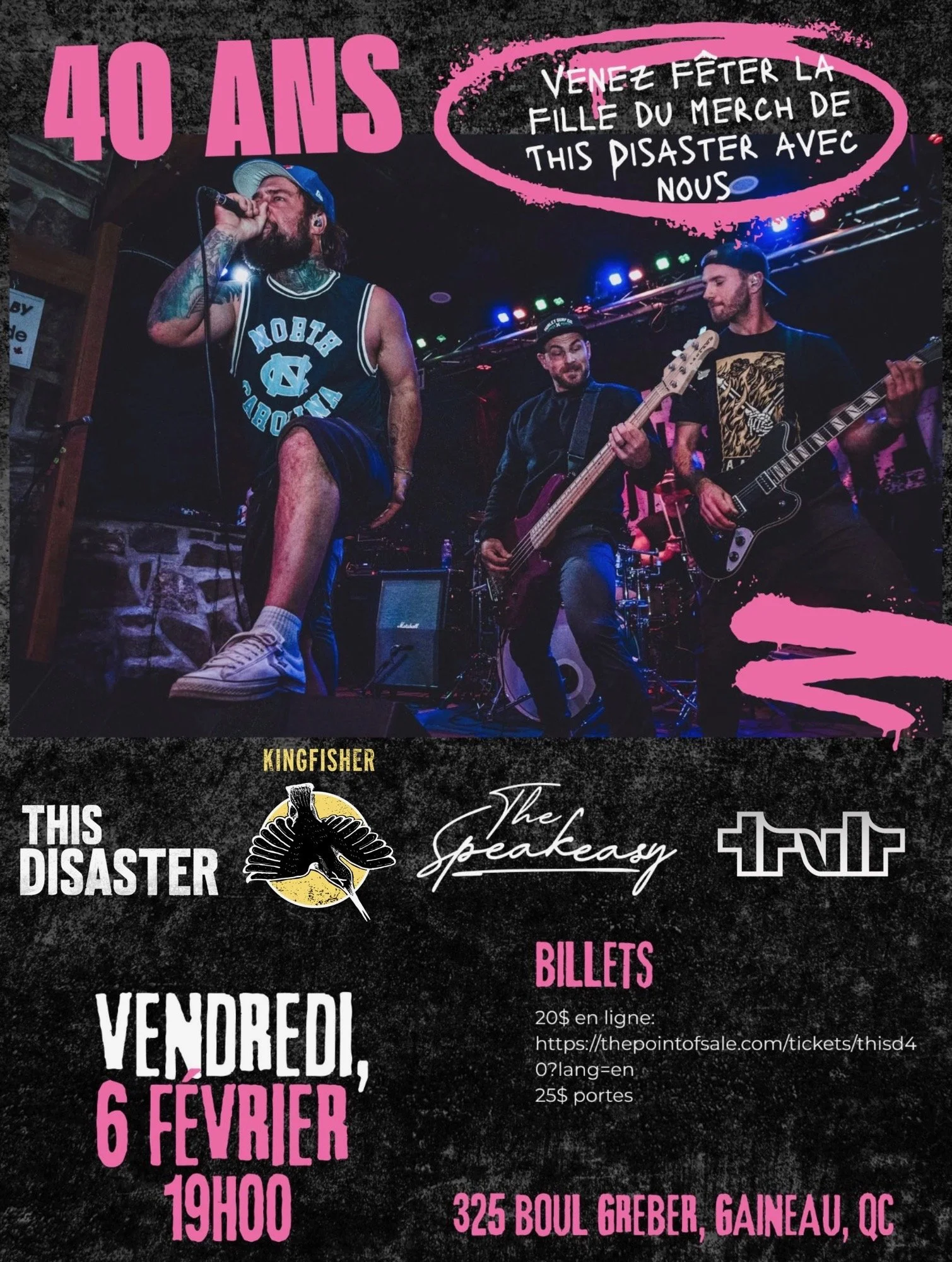 This Disaster, Kingfisher, The Speakeasy, TRVLR
