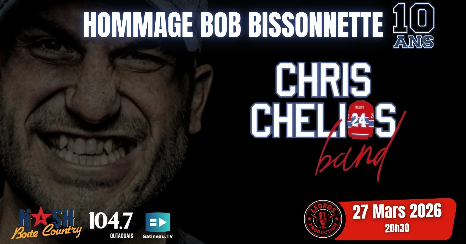 Hommage à Bob Bissonette - 10 ans déjà À Gatineau
