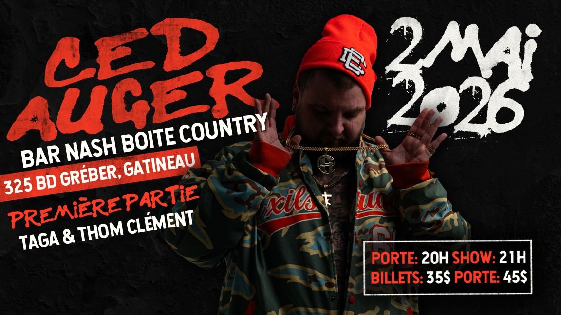 Ced Auger à Gatineau