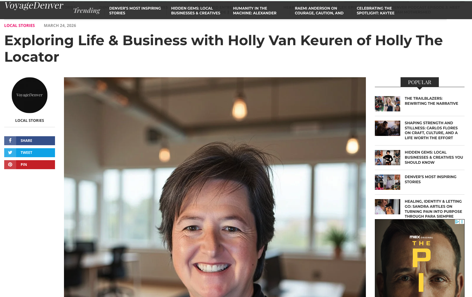 Look Mom, I Made It! (In VoyageDenver) + Why I’m Obsessed with Finding Your Next Denver Home