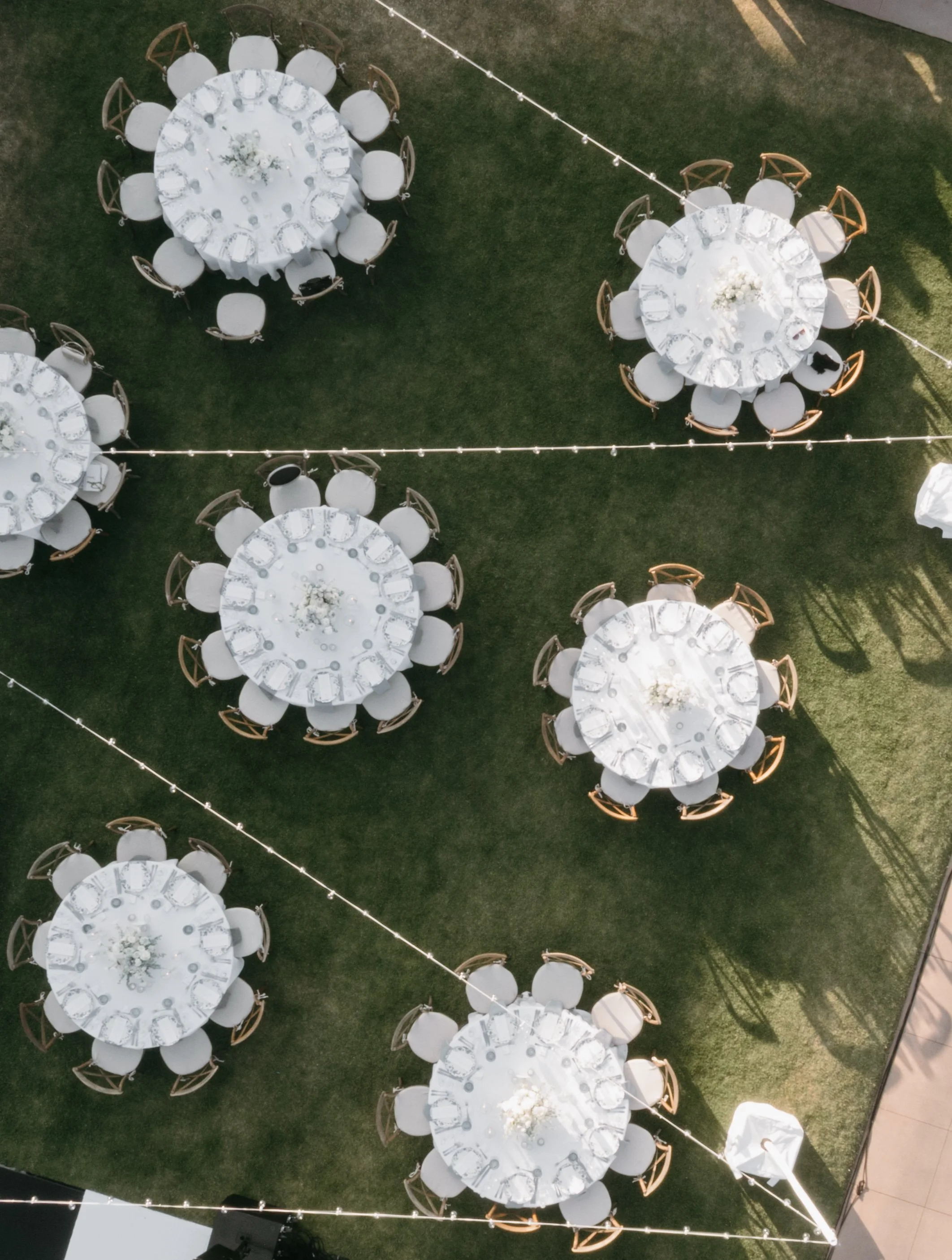 Drone wedding photography in Beverly Hills California