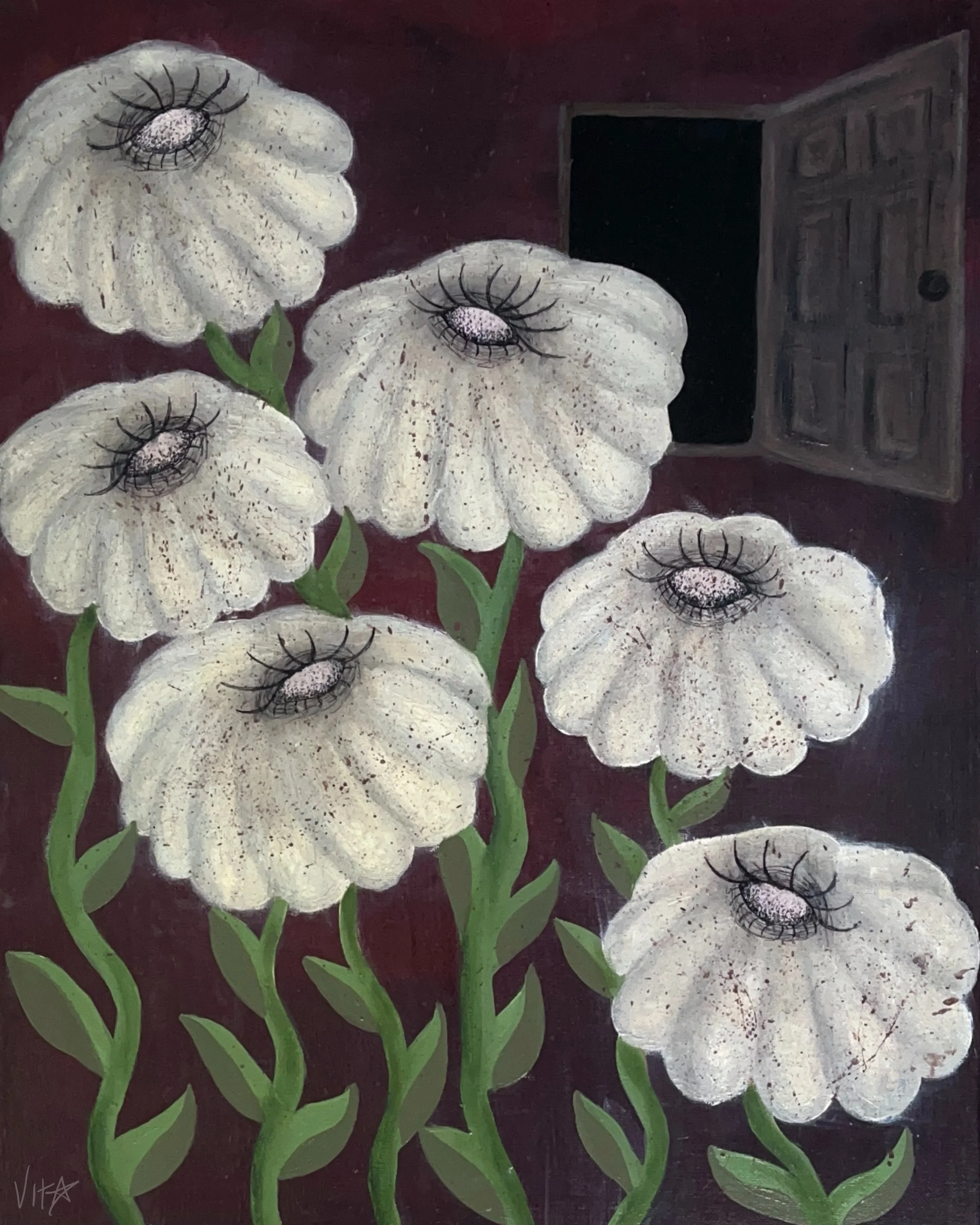 "the flowers that fed the dead" - 2025
