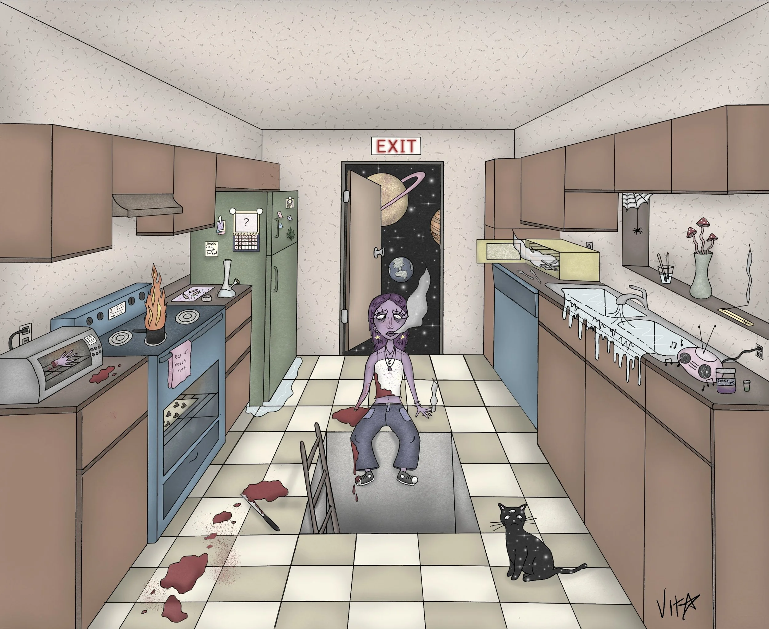 "the kitchen" - 2021