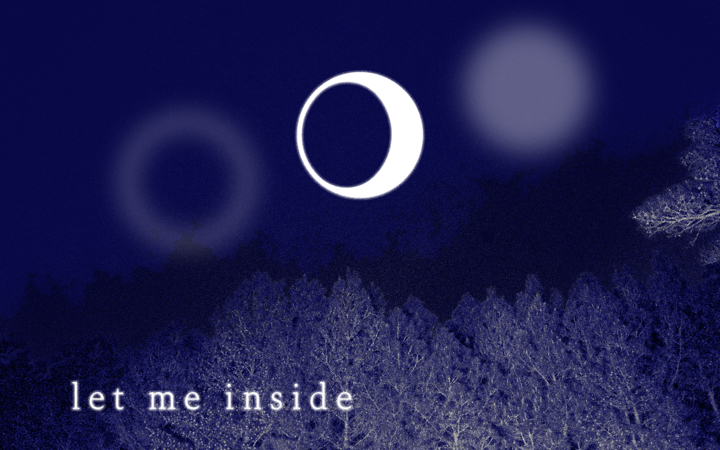 "lunar" - Digital Album Booklet Page for nested for rest - 2024