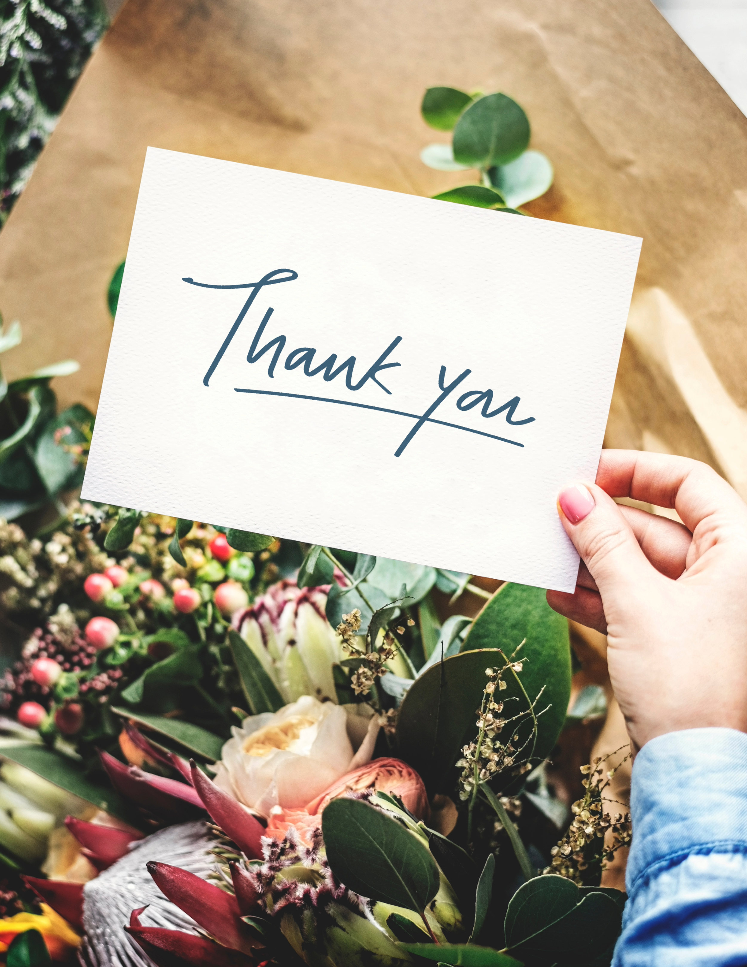 5x7 Fine Art Premium Thank You Card