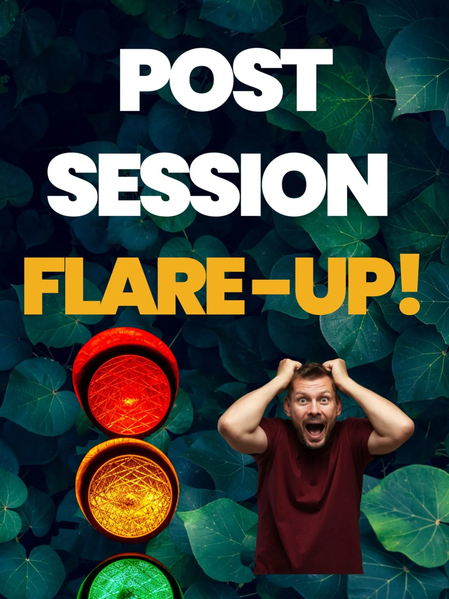 &ldquo;I&rsquo;m sore after my physio session - did something go wrong?&rdquo; 🤔

Short answer: Nope! Post-session flare-ups are actually really common and don&rsquo;t mean damage. Here&rsquo;s what&rsquo;s really happening:

YOUR NERVOUS SYSTEM IS 