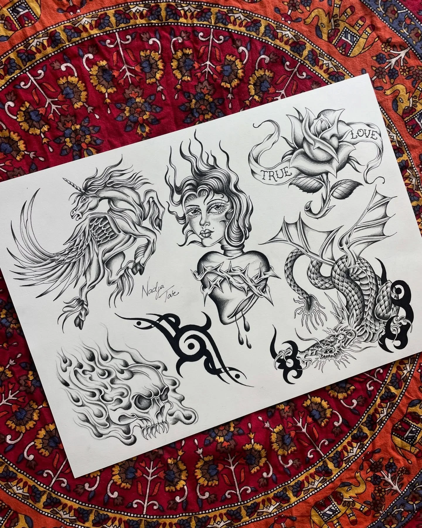 New flash for you! I have limited spots remaining for the year and booking January. DM to book in 🖤 @westside_tattoo_mermaid_beach