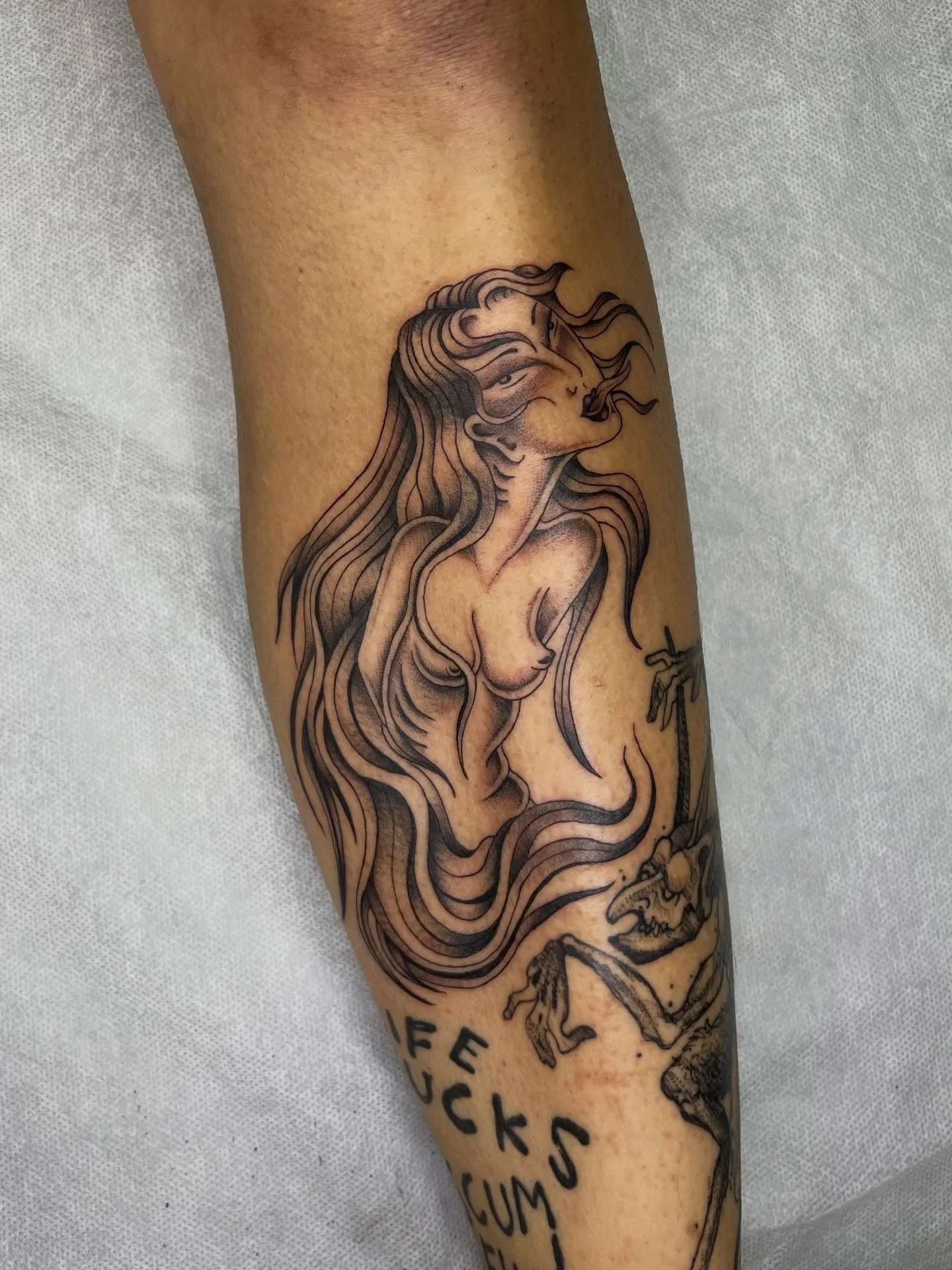 Thank you as always from picking from my flash Leyla! With healed cicada 🌹🌹 DM to book in, made at @westside_tattoo_mermaid_beach