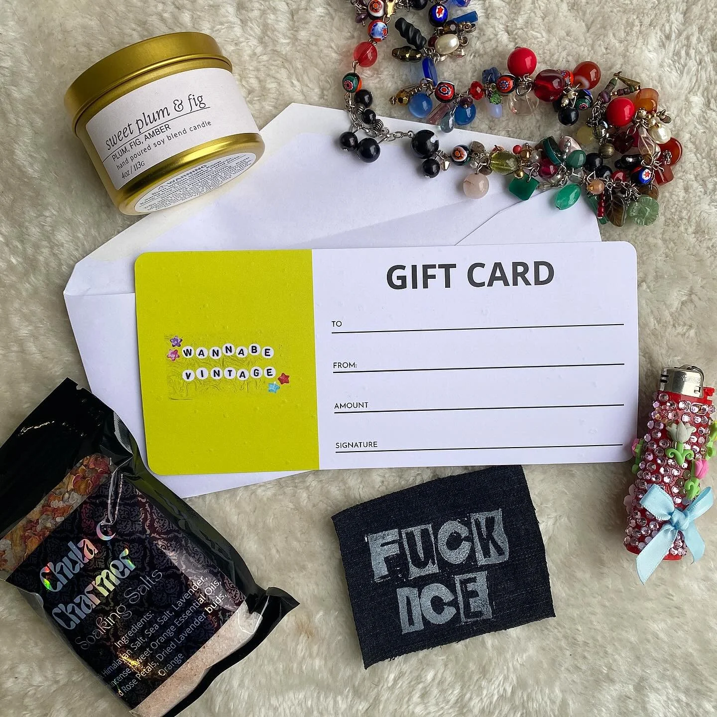 gift cards are officially available in store! 🥳🎁 these can be used on anything in the store including all of the beautiful, locally made things featured in this photo! for folks looking for gift options that aren&rsquo;t supporting billionaires des