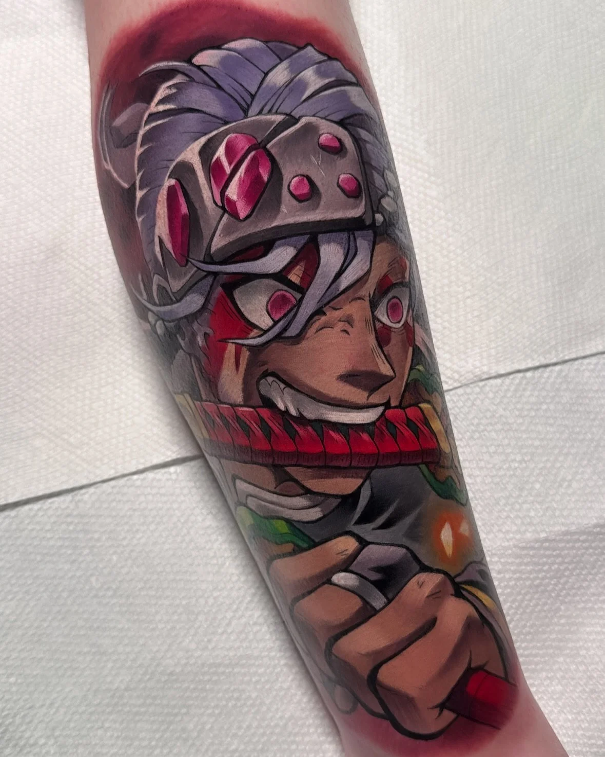 IM BACK TO POSTING TATS! Super fun Tengen for Kristi! Thanks as always for the trust!
.
.
.
.
#tengenuzui #demonslayer #demonslayertattoo #animetattoo #newenglandtattoonetwork #newhampshiretattoo
