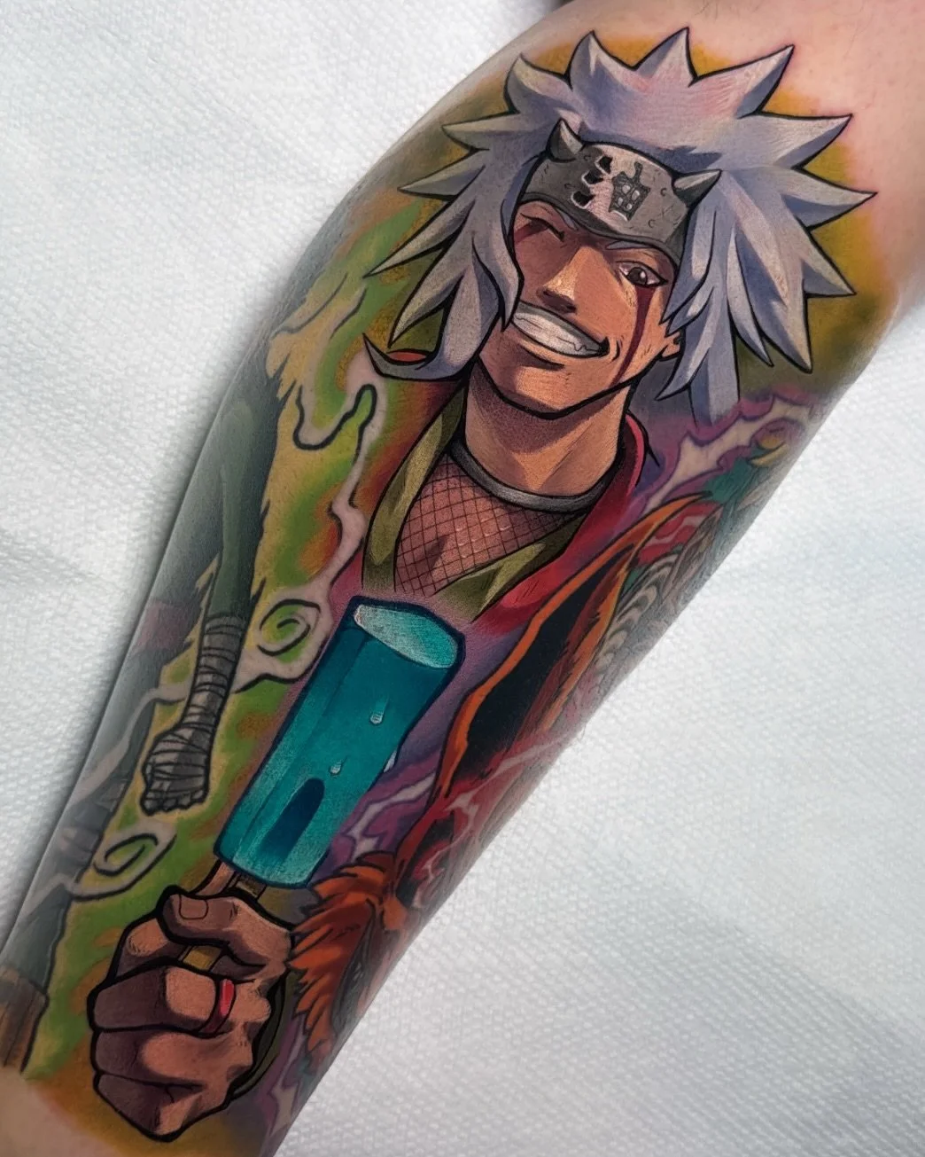 Jiraiya gap filler for Sean! Thanks for the trust on this one bud!
.
.
.
.
#jiraiya #naruto #narutoshippuden #narutotattoo #animetattoo