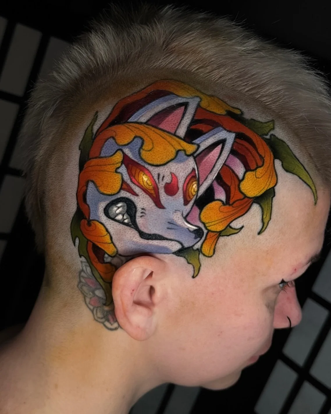 Kristi gets the gold star for having BOTH sides of her head blasted in one shot! As always thanks so much for the trust 🫡
.
.
.
.
#headtattoo #animetattoo #chainsawman #jjk #jujutsukaisen