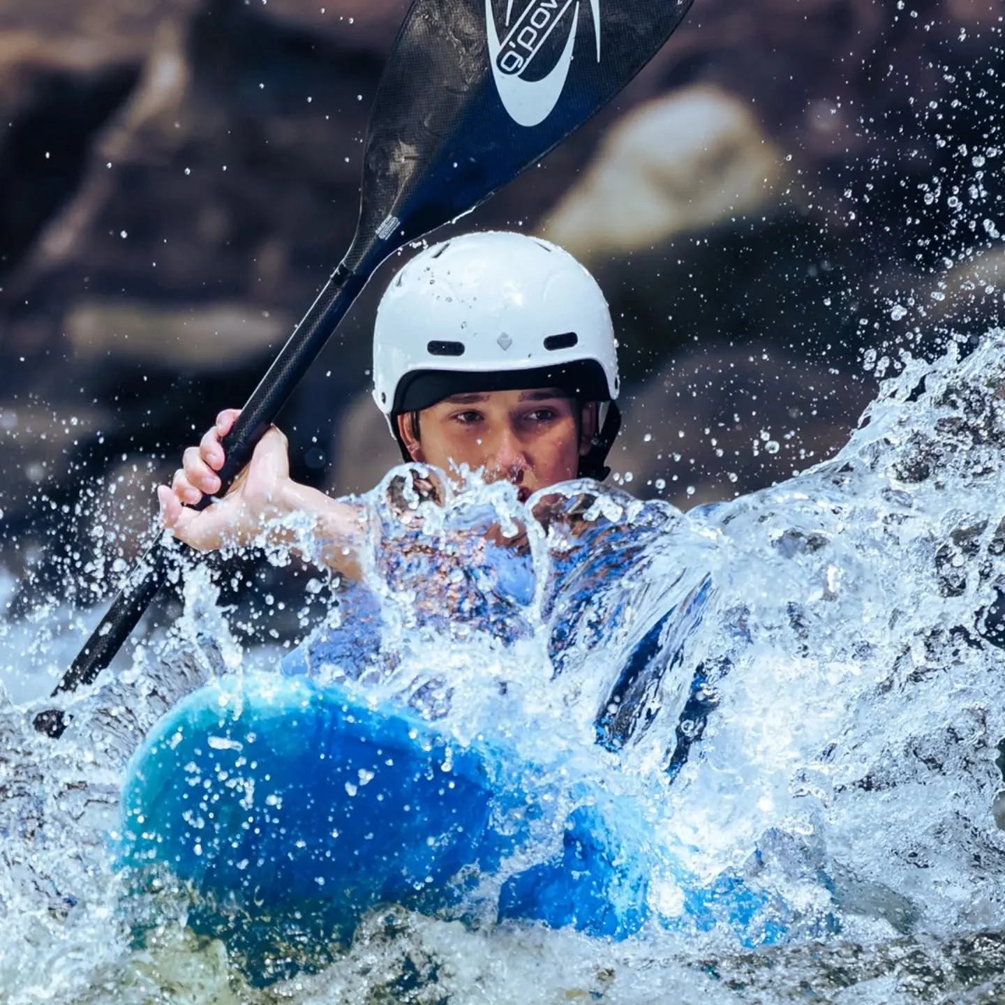 Controlled chaos.

That's what I'd call whitewater paddling, after seeing it in person for the first time. The sound of rushing water drowns out everything else - until there's nothing left but the line through 🌊

I was lucky to capture some paddler