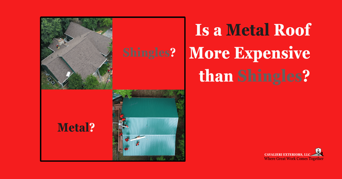 Is a Metal Roof More Expensive Than Shingles