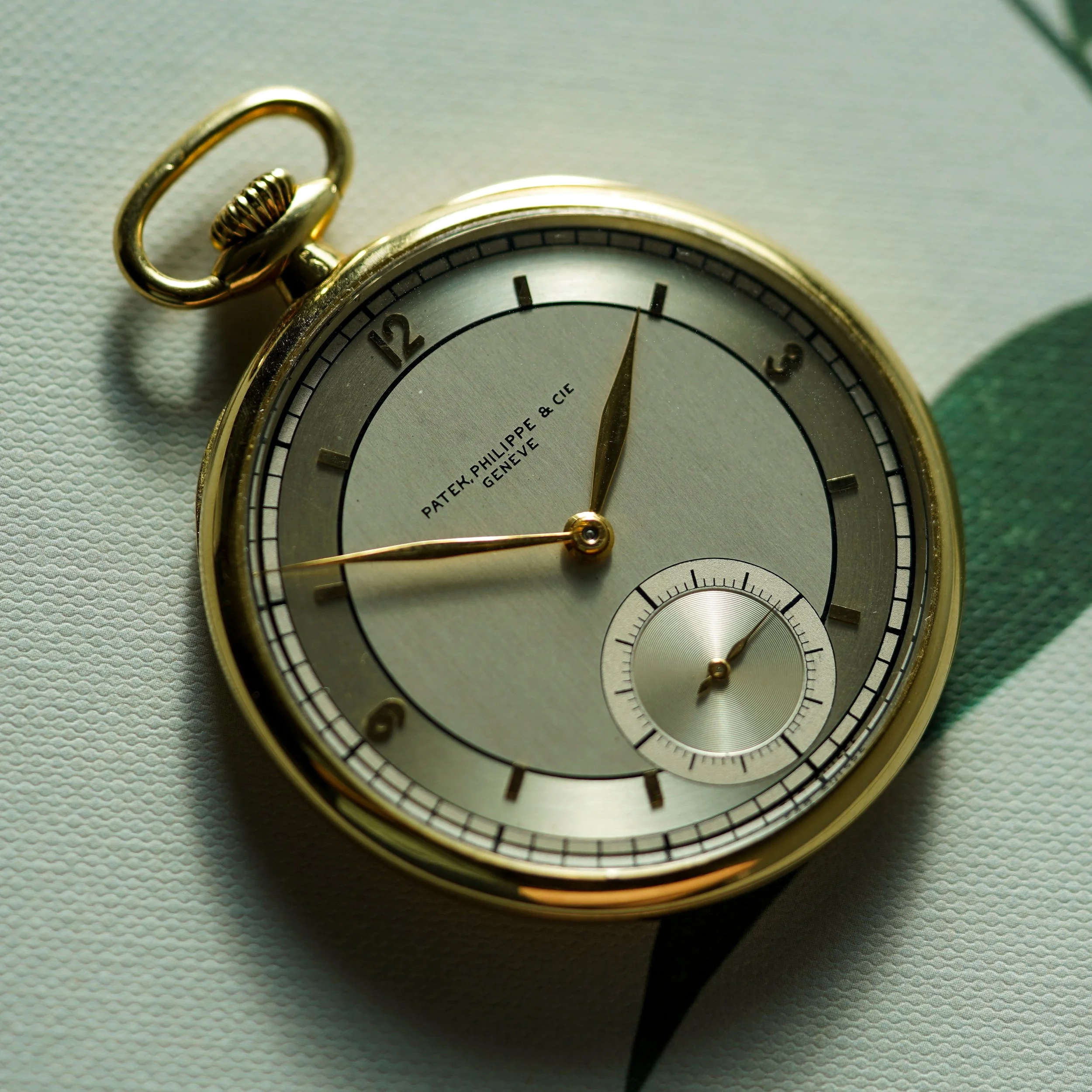 Deep Dive: Patek Philippe Pocket Watch Sector Dial
