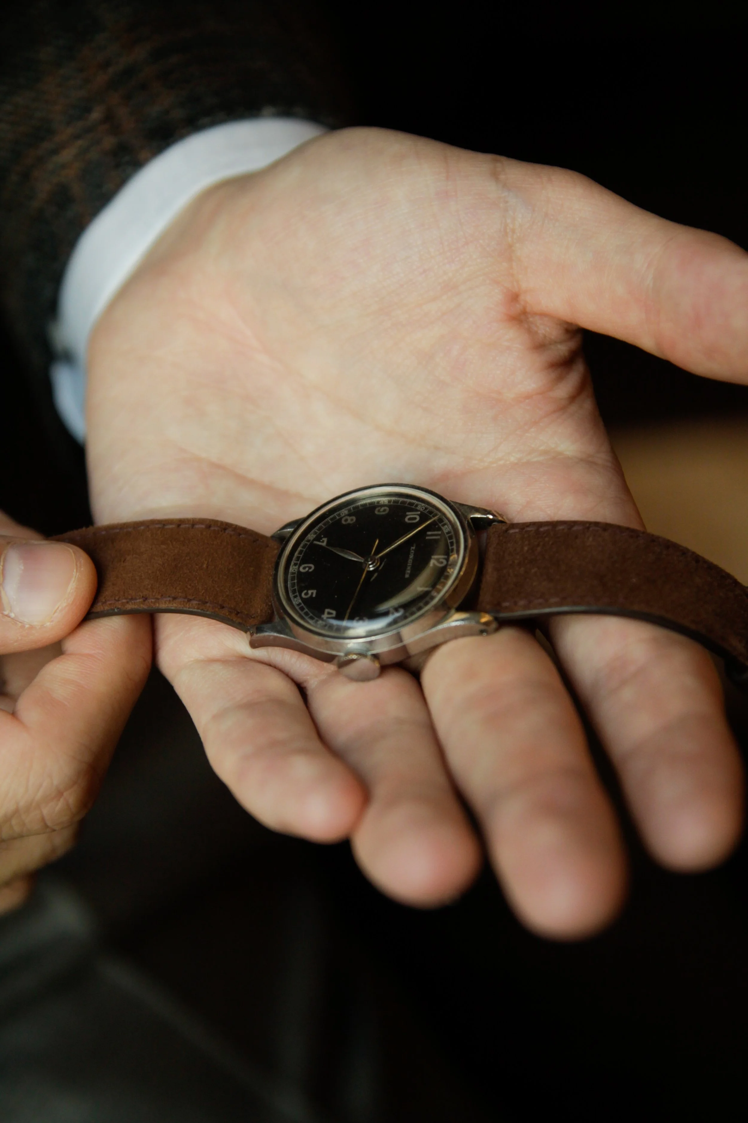 Longines Calatrava 12.68N Black Gilt