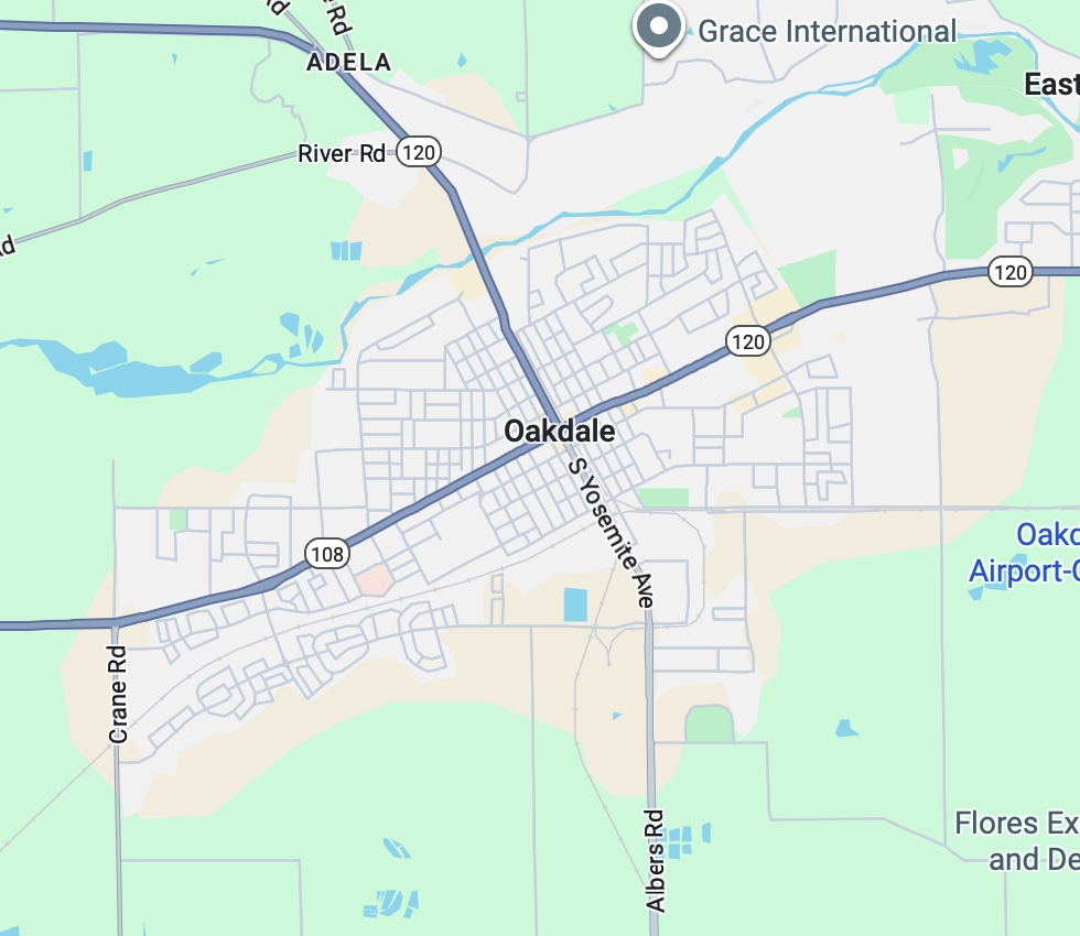 Bless this mess serving Oakdale California