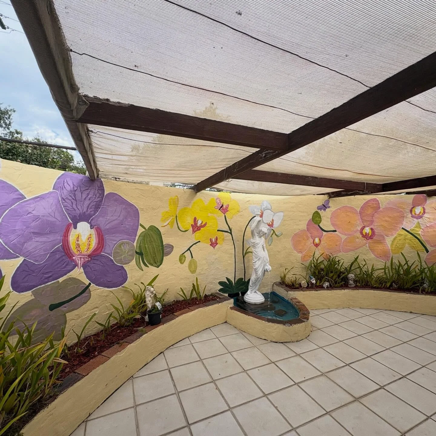 Orchids on Dianthus street 

This was a personal project for my grandma who loves orchids