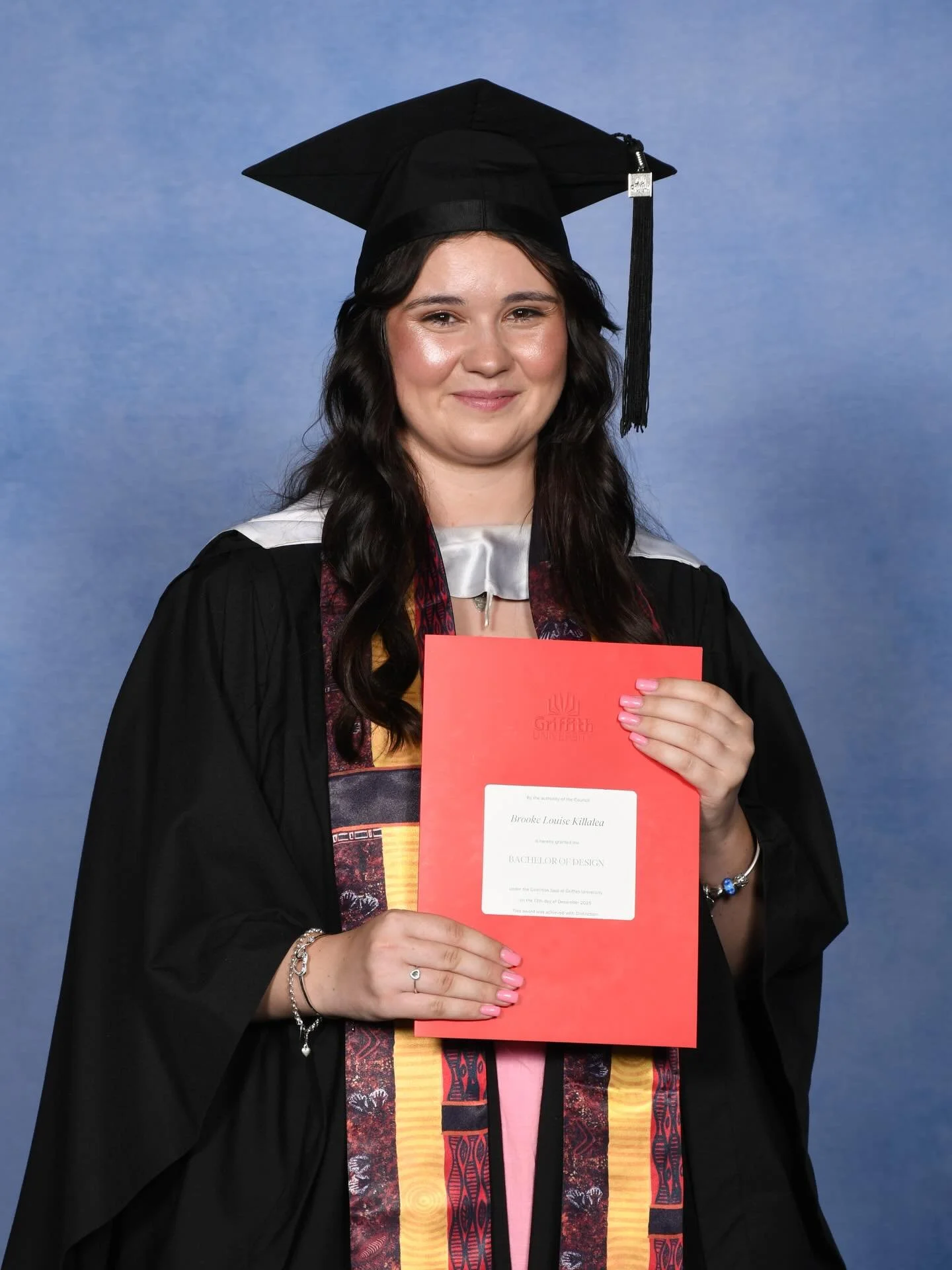 I can officially say I have graduated from @griffithuniversity with a Bachelor of Design with Distinction. This was achieved through majoring in Interior and Spatial Design. Over the last three years I have found out who I am as a designer but also a