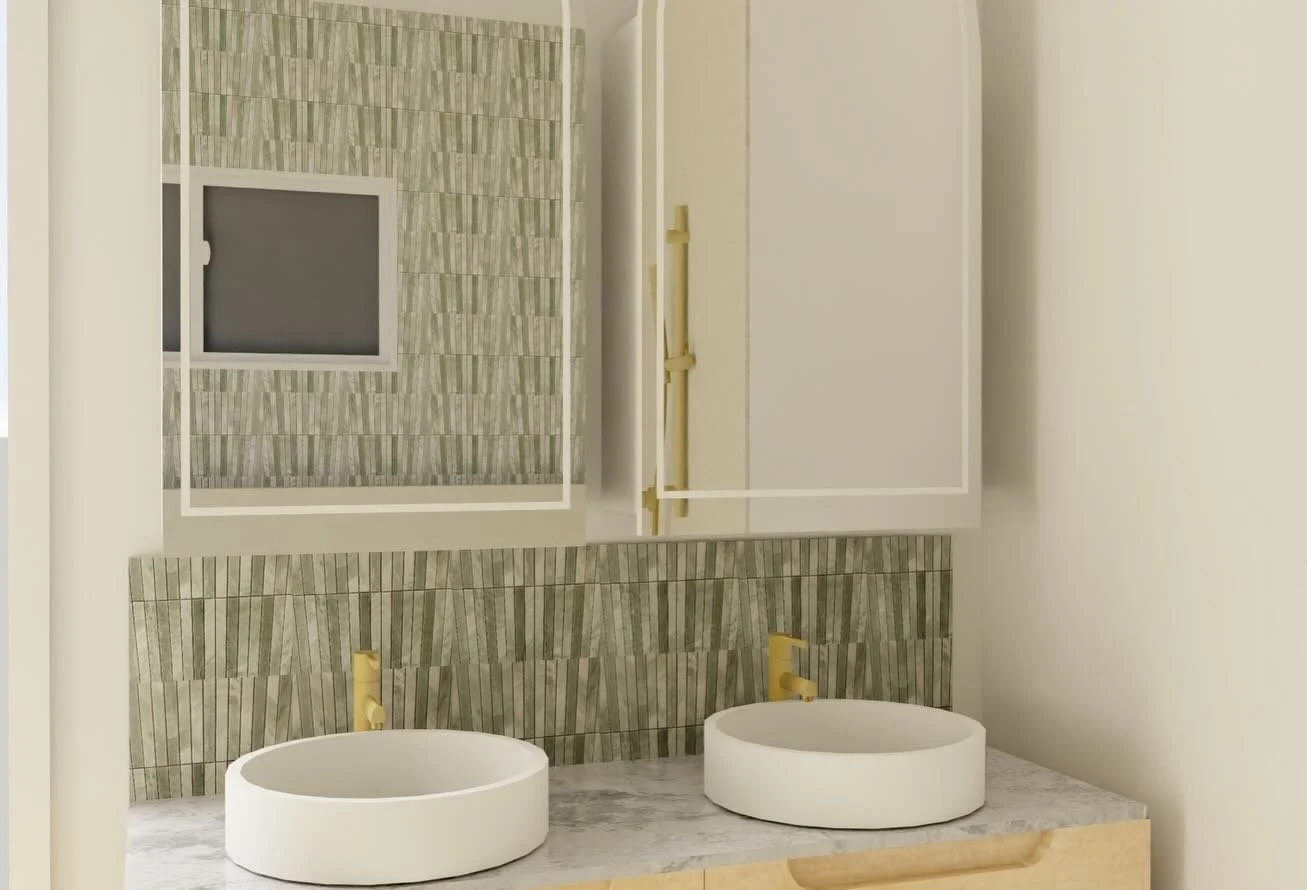 A bathroom mock up completed for @localpropertynetwork &amp; @tradiesnetworkapp Holland Park project. 

Beautiful materials which complement each other and brighten up the space, creating warmth throughout. This room is one of the upgrades at this lo