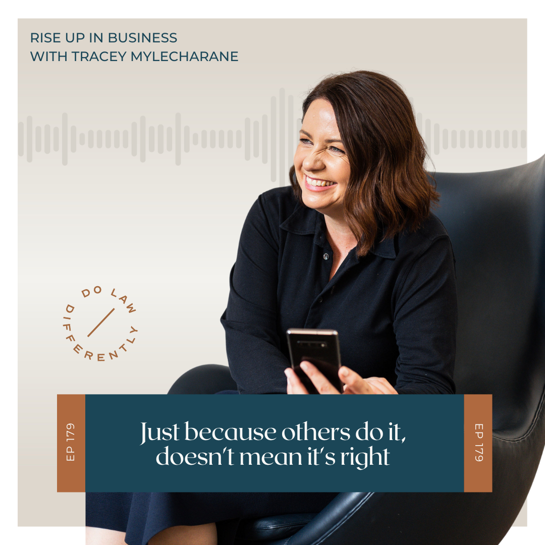 #179 Just because others do it, doesn't mean it's right