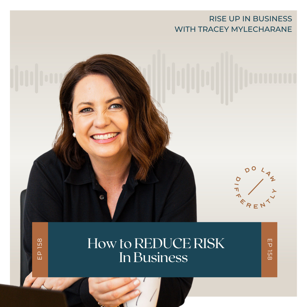 #158 How to REDUCE RISK In Business